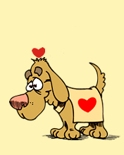 pic for dog in love